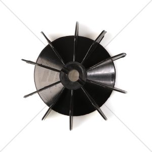 FLÄKTBLAD FÖR ELMOTORER ABB YTTRE DIAMETER=123MM BORRNING=13MM HÖJD=30MM