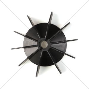 FLÄKTBLAD FÖR ELMOTORER ABB YTTRE DIAMETER=156MM BORRNING=16MM HÖJD=38MM